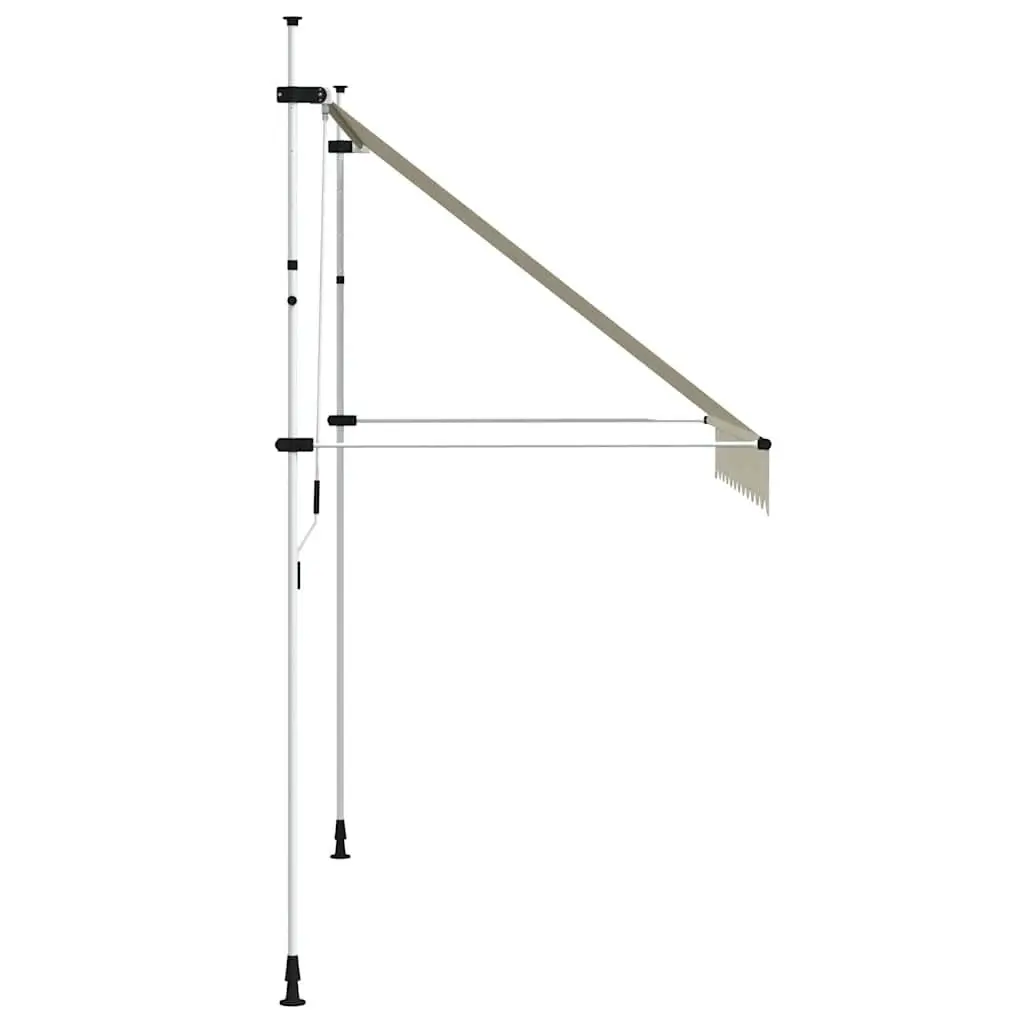 Manual Retractable Awning 250cm Cream
