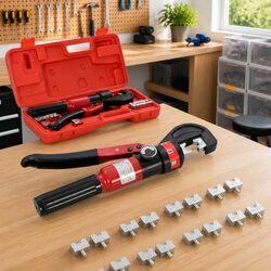 Professional Hydraulic Crimping Pliers with Portable Case