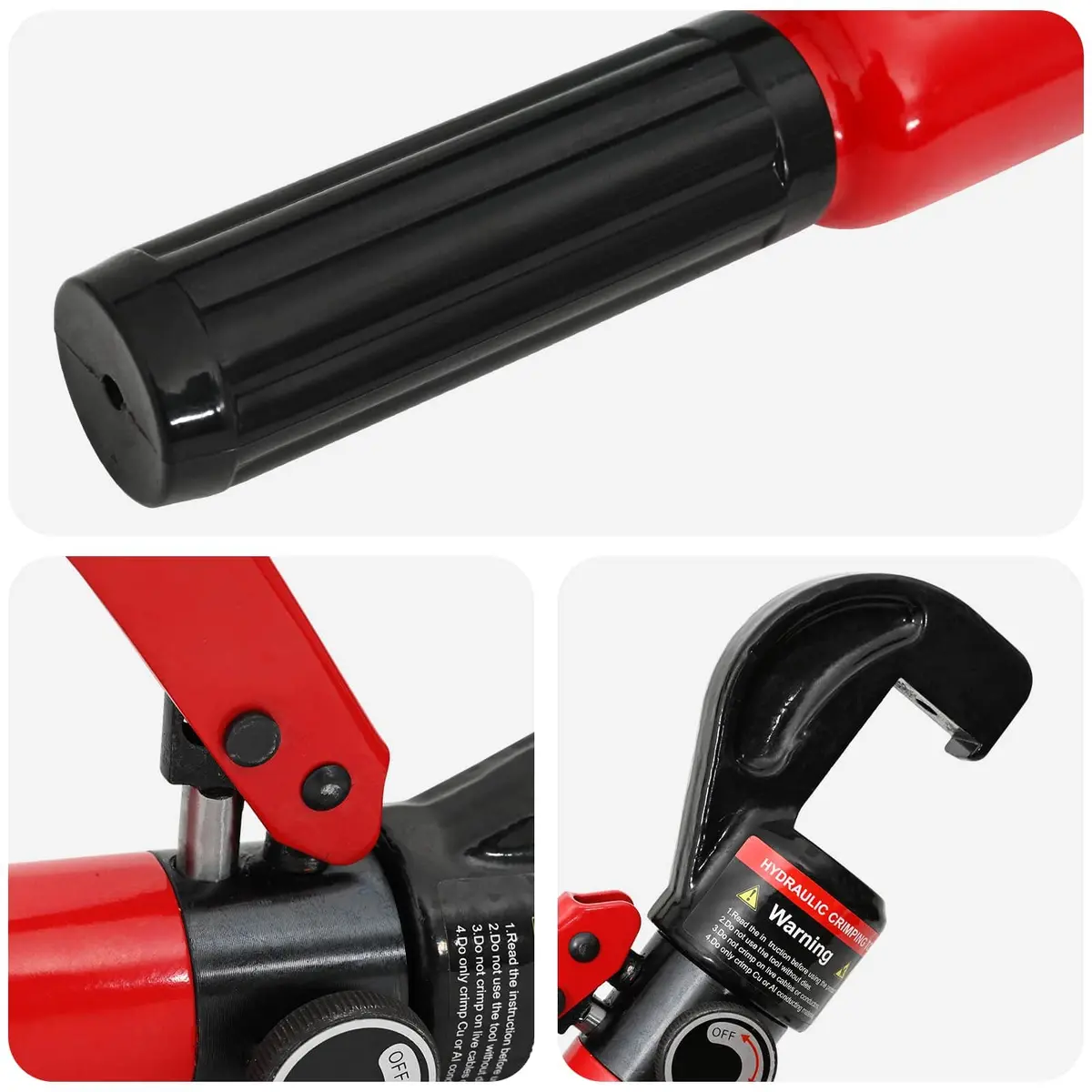 Professional Hydraulic Crimping Pliers with Portable Case