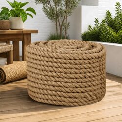 High-Quality Natural Jute Rope 20mm 100m for Diverse Uses