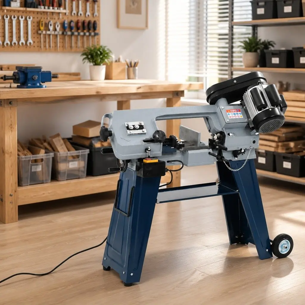 Band Saw with Stand for Metal Cutting 230V