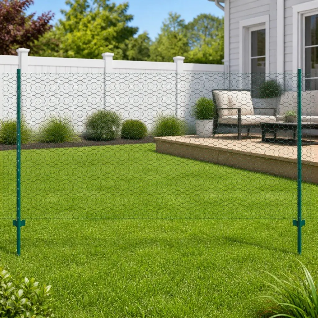 Wire Mesh Fence Panel 25 x 1.5m for Gardens