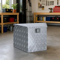 Premium Aluminium Storage Box 737x410x460 mm Silver