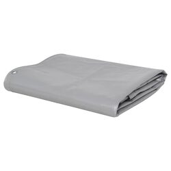 Premium 650 g/m² Grey Tarpaulin 6x8 m Waterproof Cover