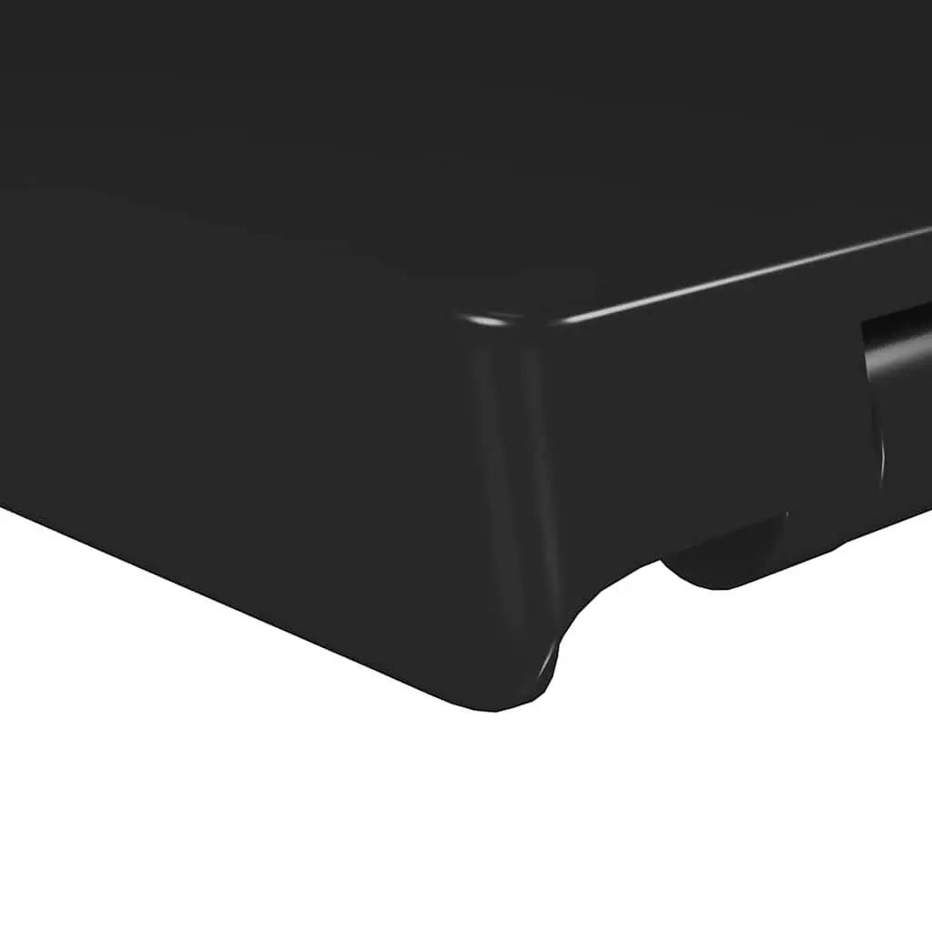 Black Soft-Close Toilet Seat with Quick-Release