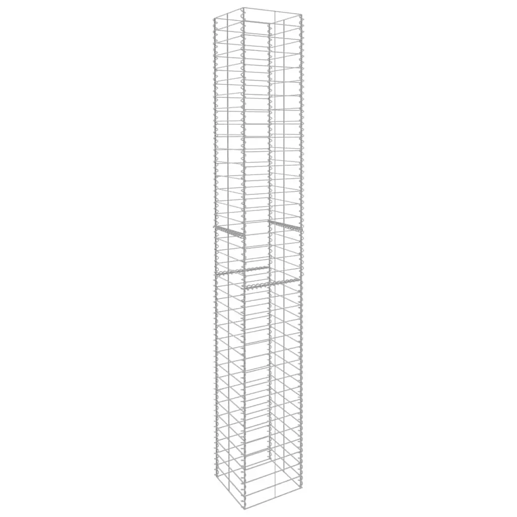 Gabion Baskets Set of 3, 25x25x197cm