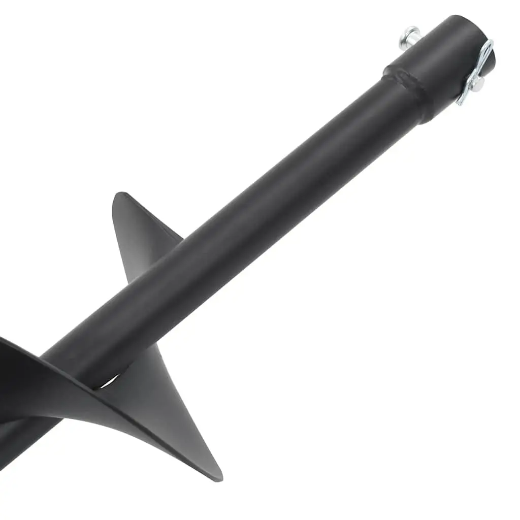 Auger Drill Bit Steel 150mm Black