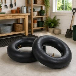 Wheelbarrow Inner Tubes 2 Pack 13x5.00-6 Heavy Duty Replacement Spare Parts
