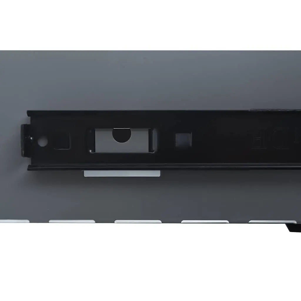 Workbench Steel Engineered Wood 120x60x85cm Black