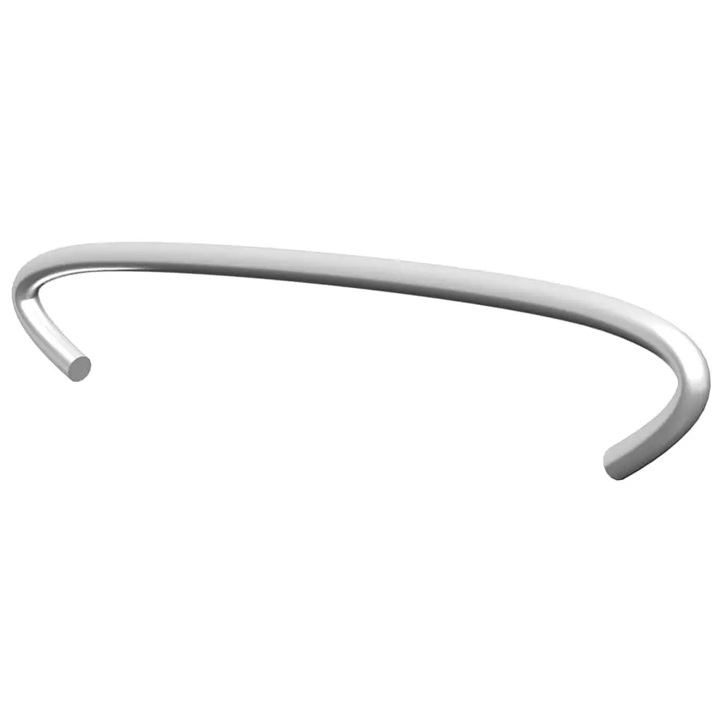 Gabion Hooks Galvanised Steel 10 cm Silver