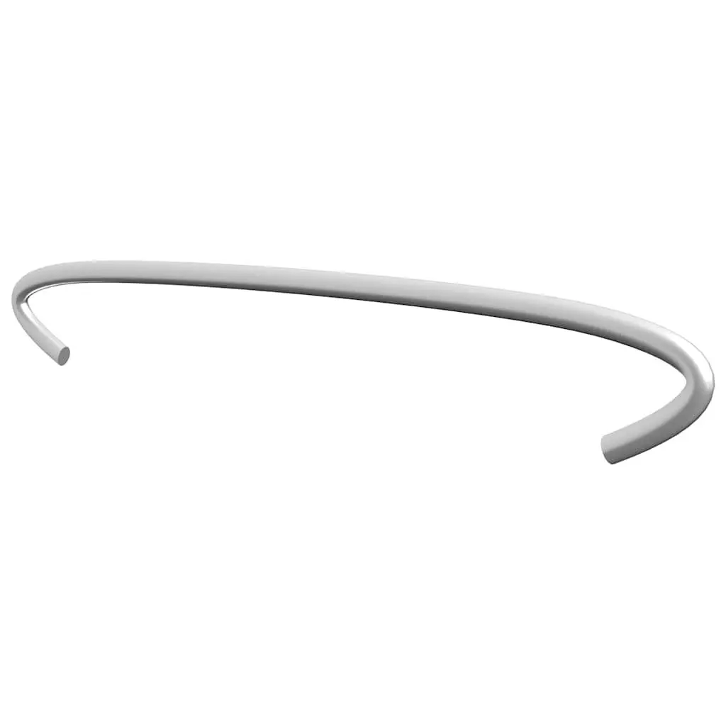 Gabion Hooks Galvanised Steel 20cm Silver
