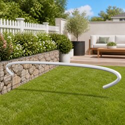 Sturdy Gabion Hooks - 50 Galvanised Steel Holders