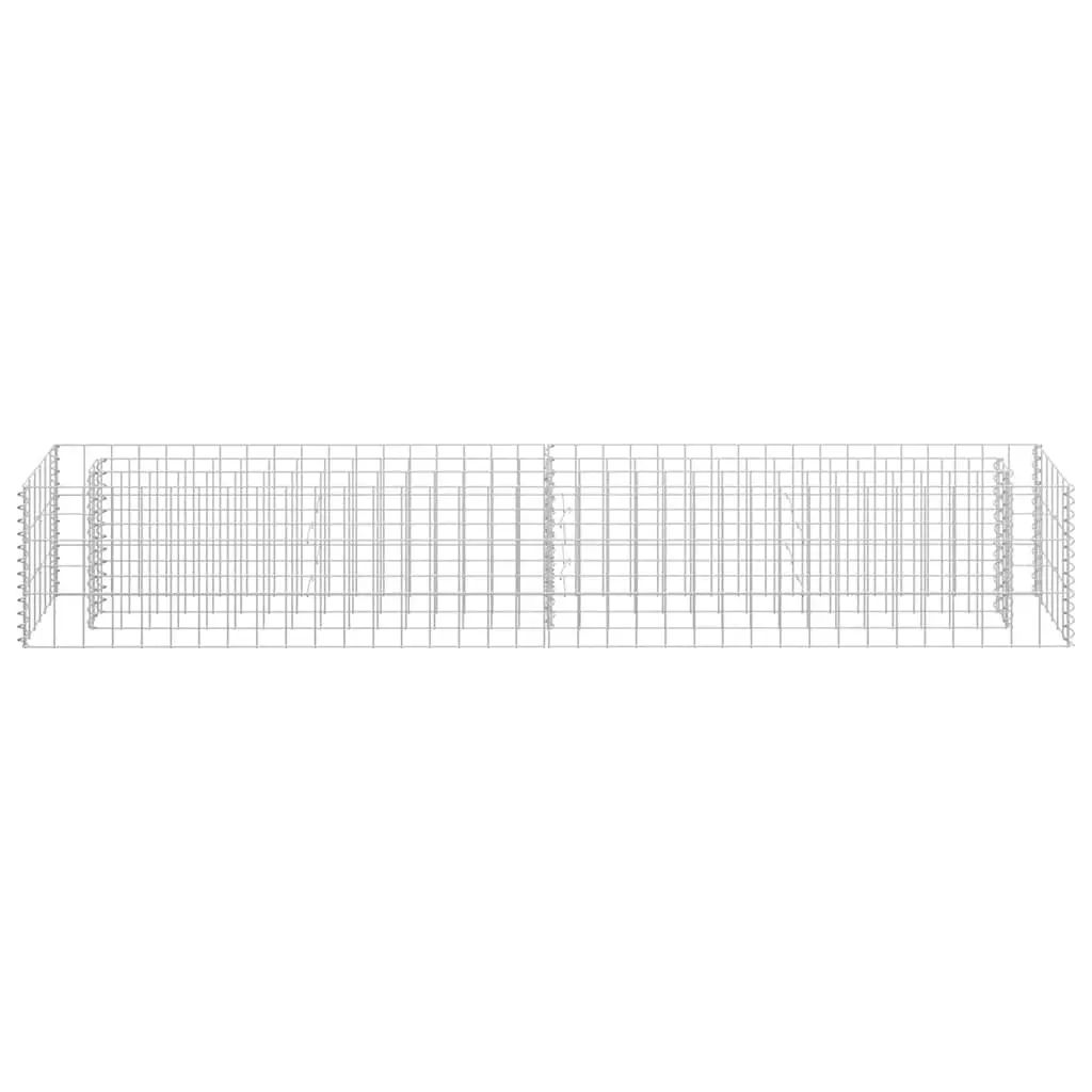 Galvanised Steel Gabion Raised Garden Bed