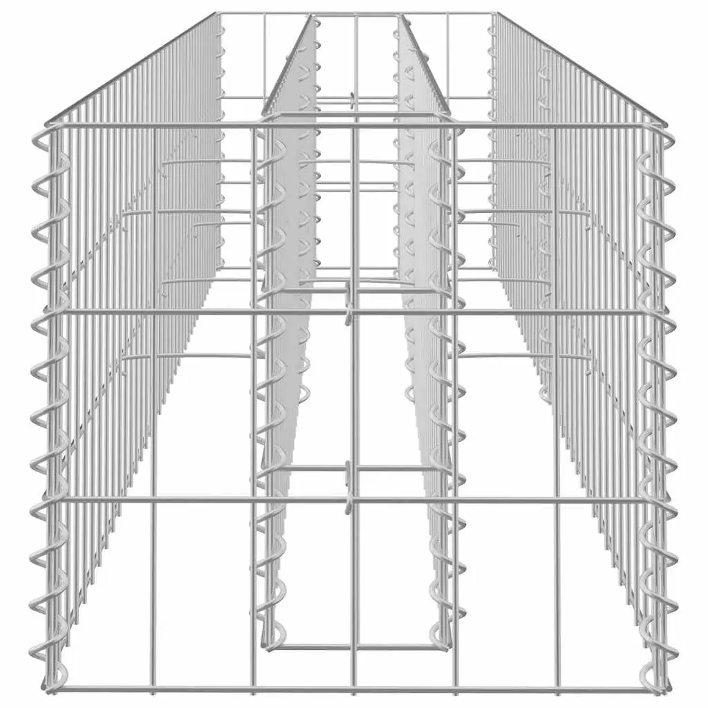 Galvanised Steel Gabion Raised Garden Bed