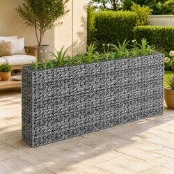 Durable Gabion Raised Bed for Your Garden or Patio