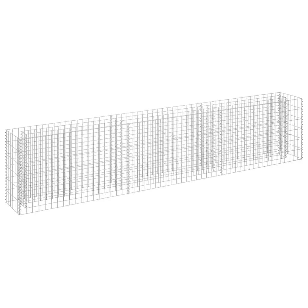 Gabion Raised Garden Bed with Steel Wire Mesh