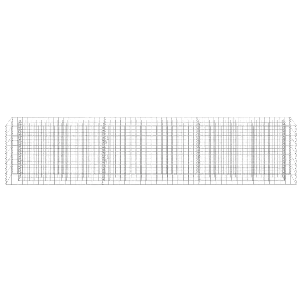 Gabion Raised Garden Bed with Steel Wire Mesh