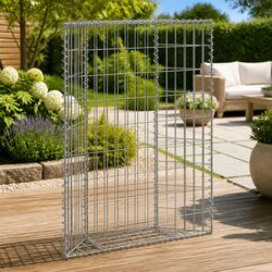Stylish Trapezium Gabion Raised Bed for Your Garden