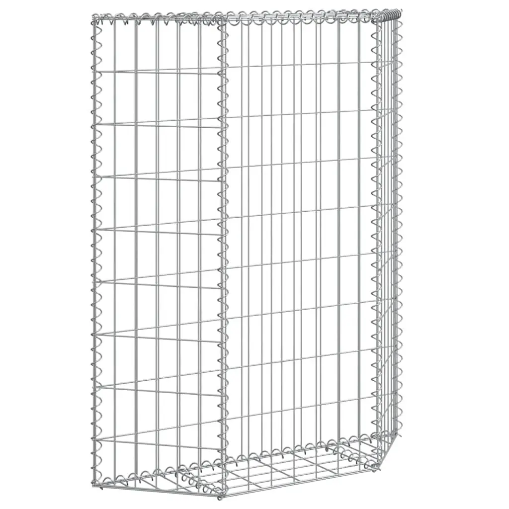 Trapezium Gabion Raised Bed Garden Planter Outdoor Flower Box Border
