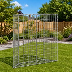 Stylish Trapezium Gabion Raised Bed for Outdoor Gardens