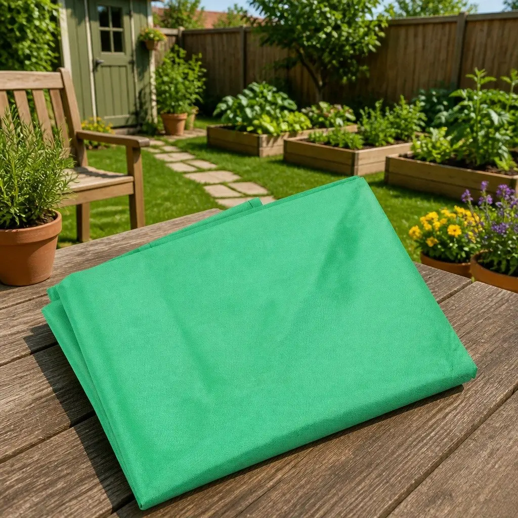 Garden Cart Liner Heavy Duty 600D Polyester Weather Resistant Green