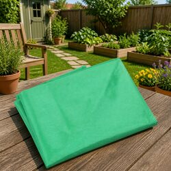 Heavy-Duty Green Garden Cart Liner for Utility Wagon