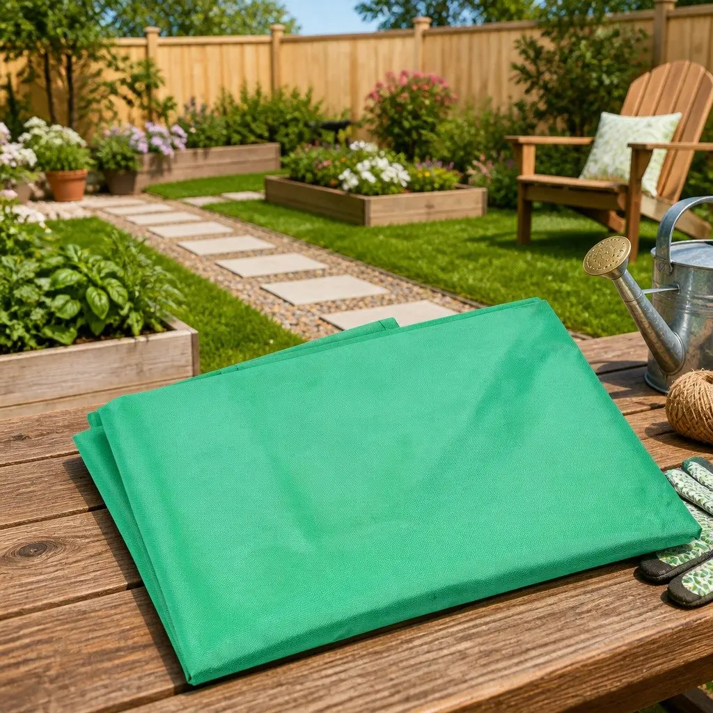 Garden Cart Liner Heavy Duty 600D Polyester Green