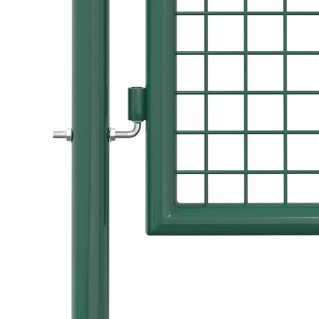 Heavy Duty Green Steel Fence Gate 100x125cm