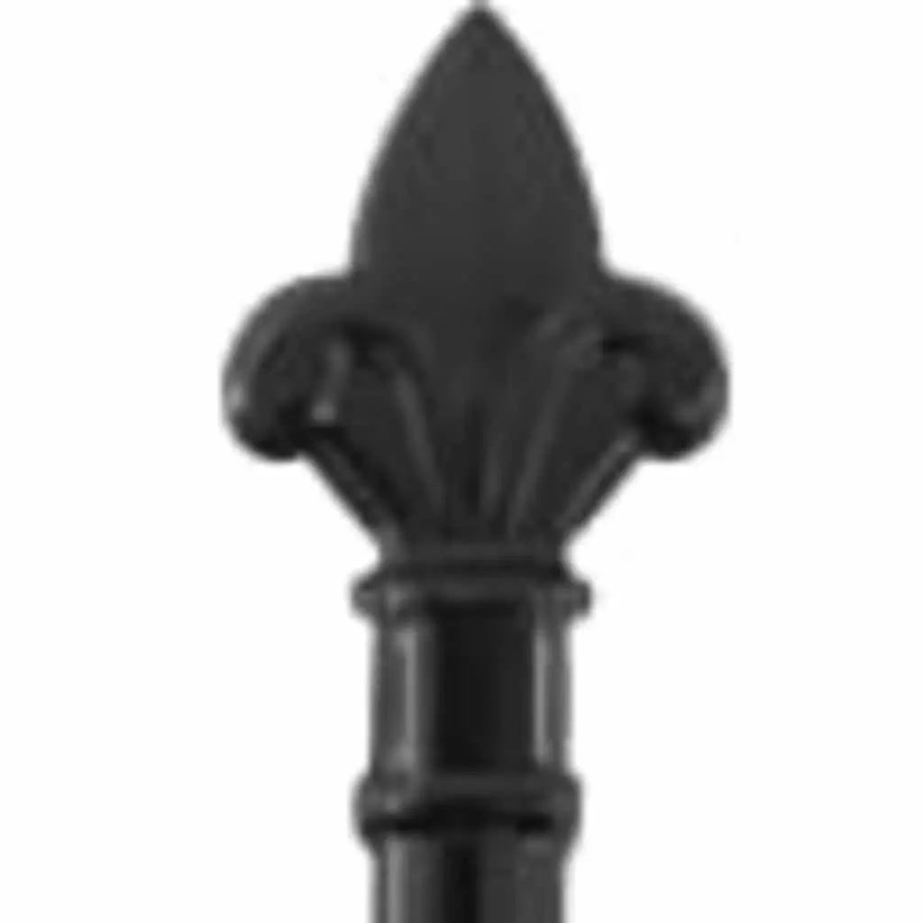Garden Gate Double Door Heavy-duty Steel 299.5x224.5cm Black