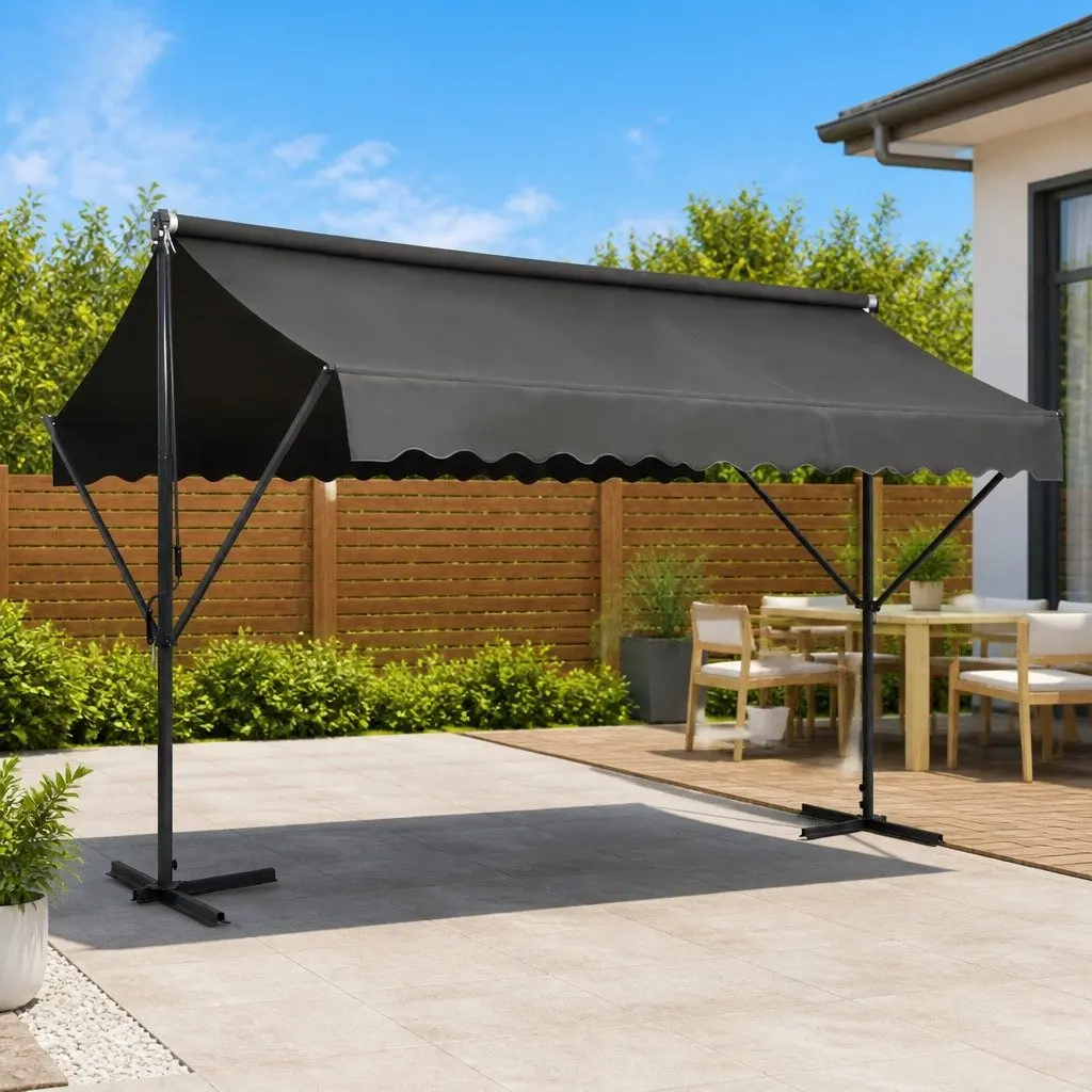 Free Standing Awning 400x300 cm for Outdoor Spaces