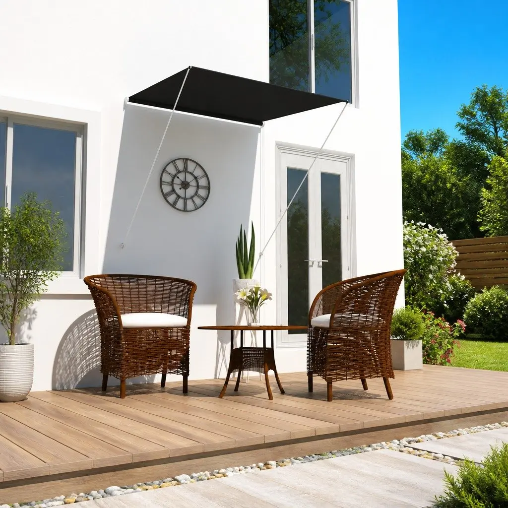 Retractable Awning 100x150 cm Anthracite Canopy
