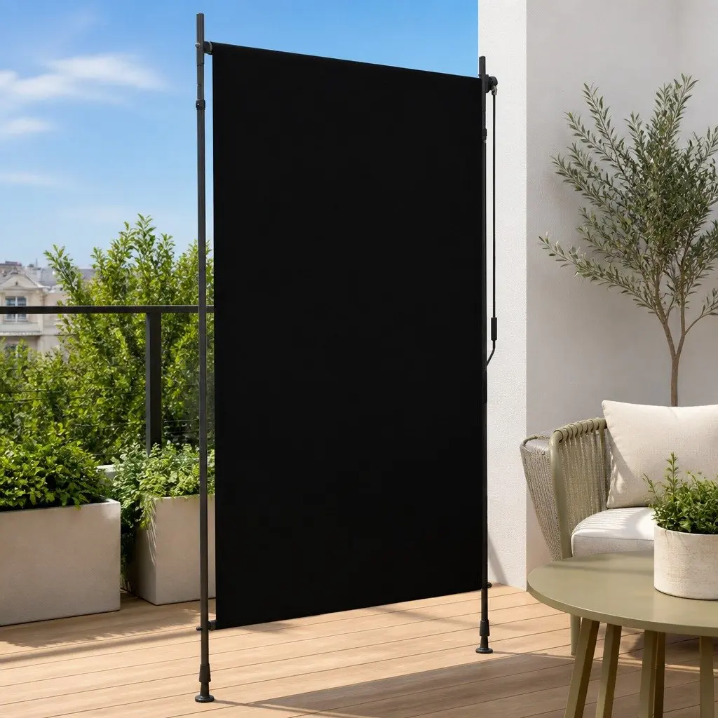 Anthracite Outdoor Roller Blind 120x270cm