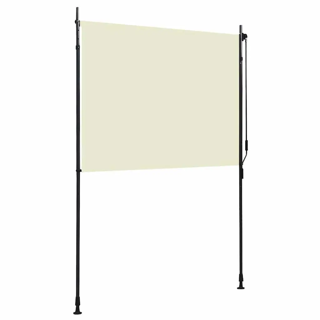 Outdoor Roller Blind Fabric 150x270cm Cream