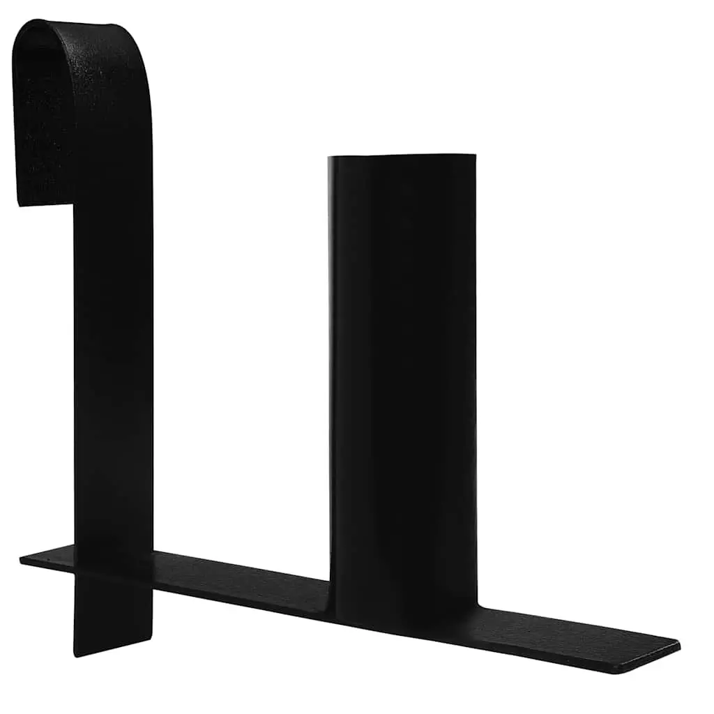 Privacy Fence Strip Dispenser Steel Black