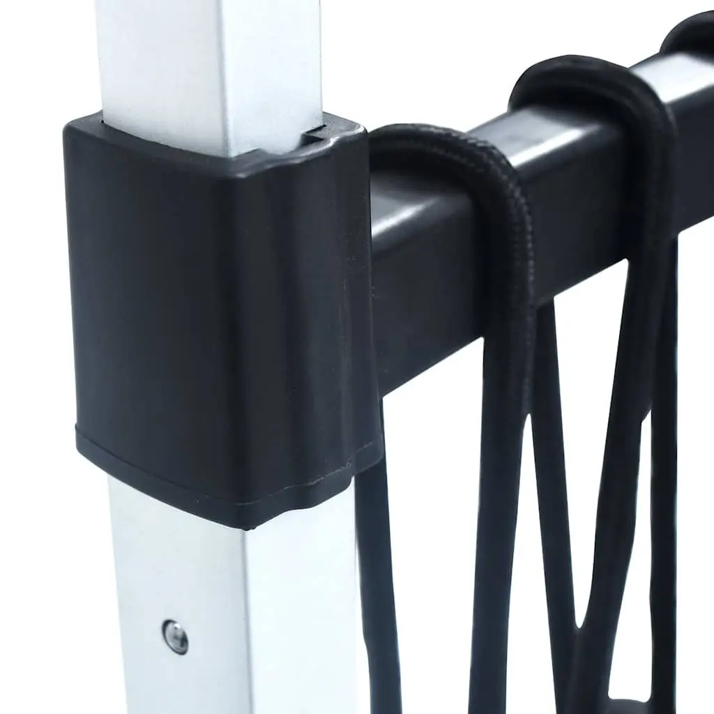 Foldable Stair Climbing Cart Aluminium Black 70kg Capacity Portable Hand Trolley Three Wheel