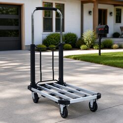 Durable Foldable Transport Trolley Hand Truck 150kg