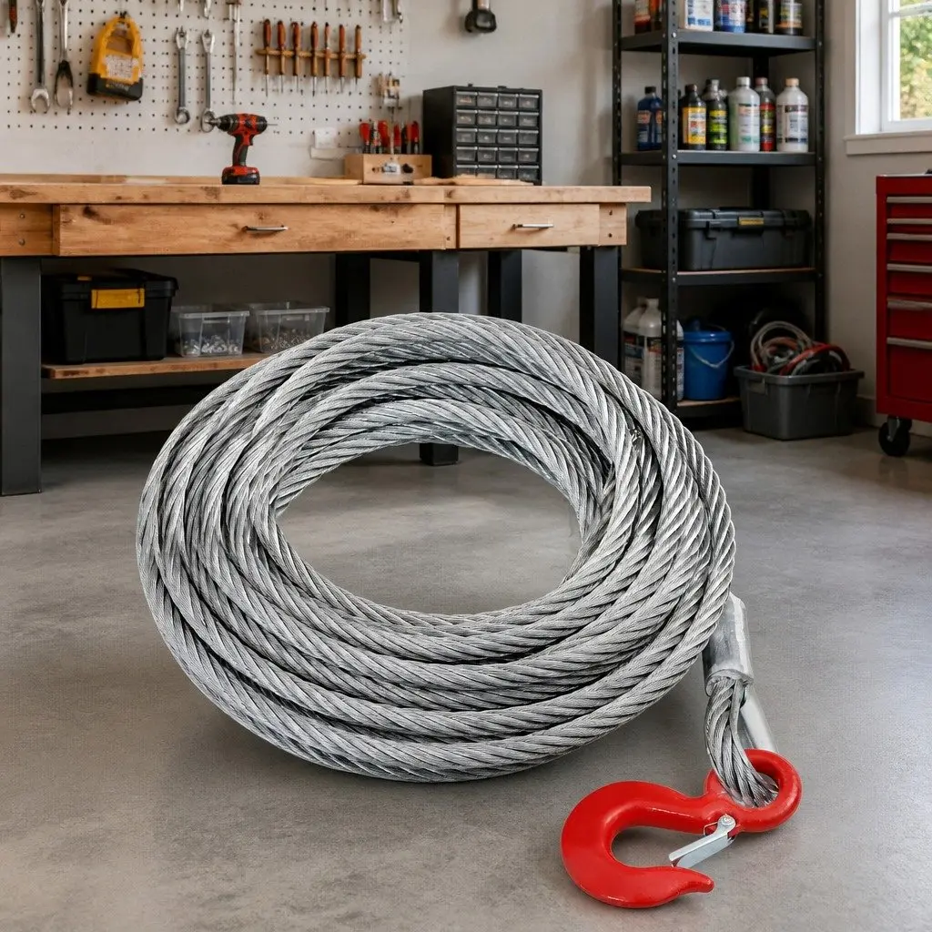 Wire Rope Cable Steel Galvanised 20 m 3200 kg