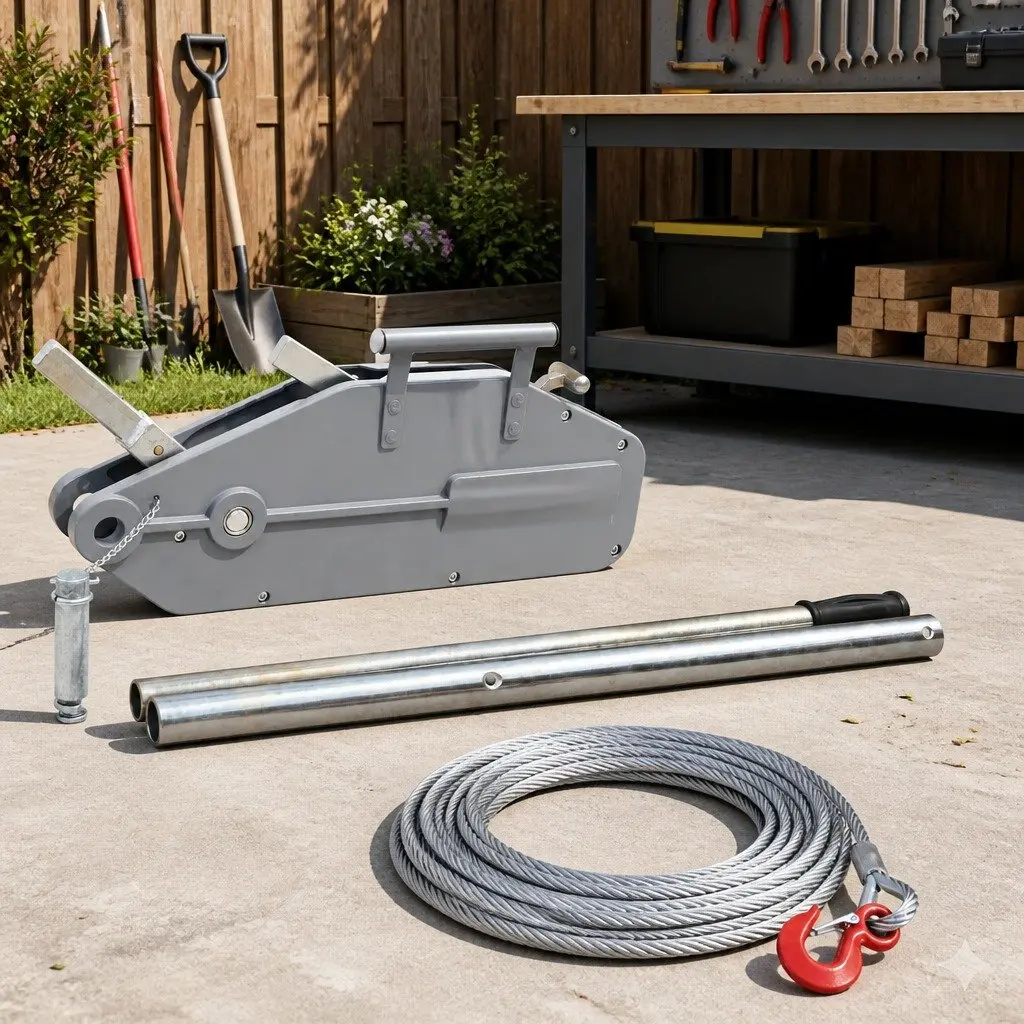 Wire Rope Hoist Winch Aluminium 20 m Steel 1600 kg