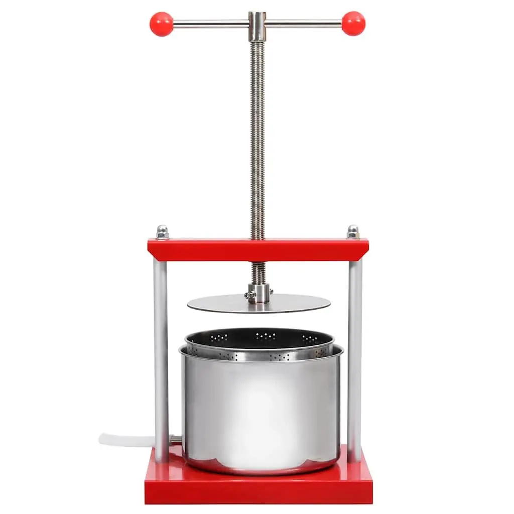 Fruit Press Stainless Steel 6L Black Manual Juicer