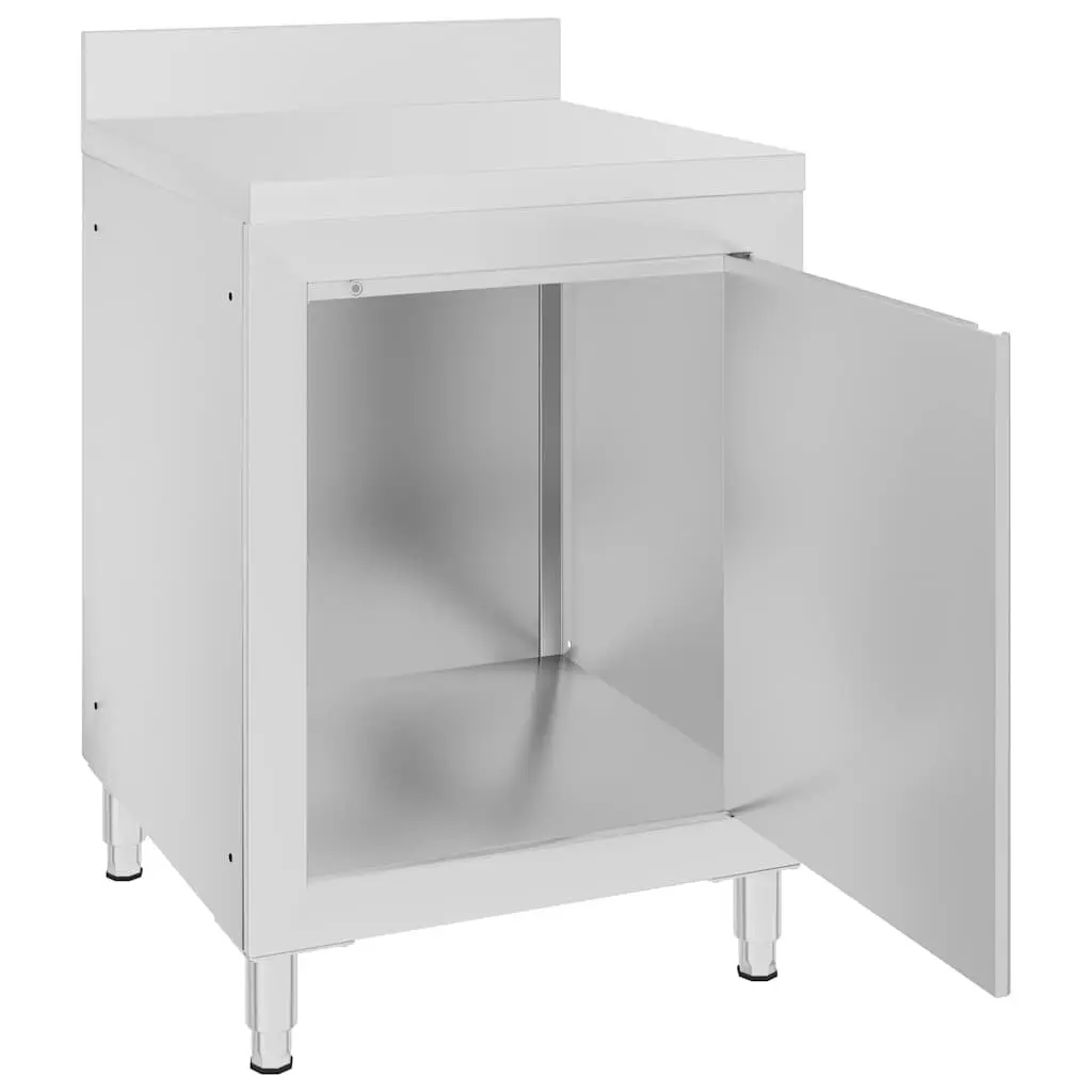 Stainless Steel Work Table with Ample Storage Space