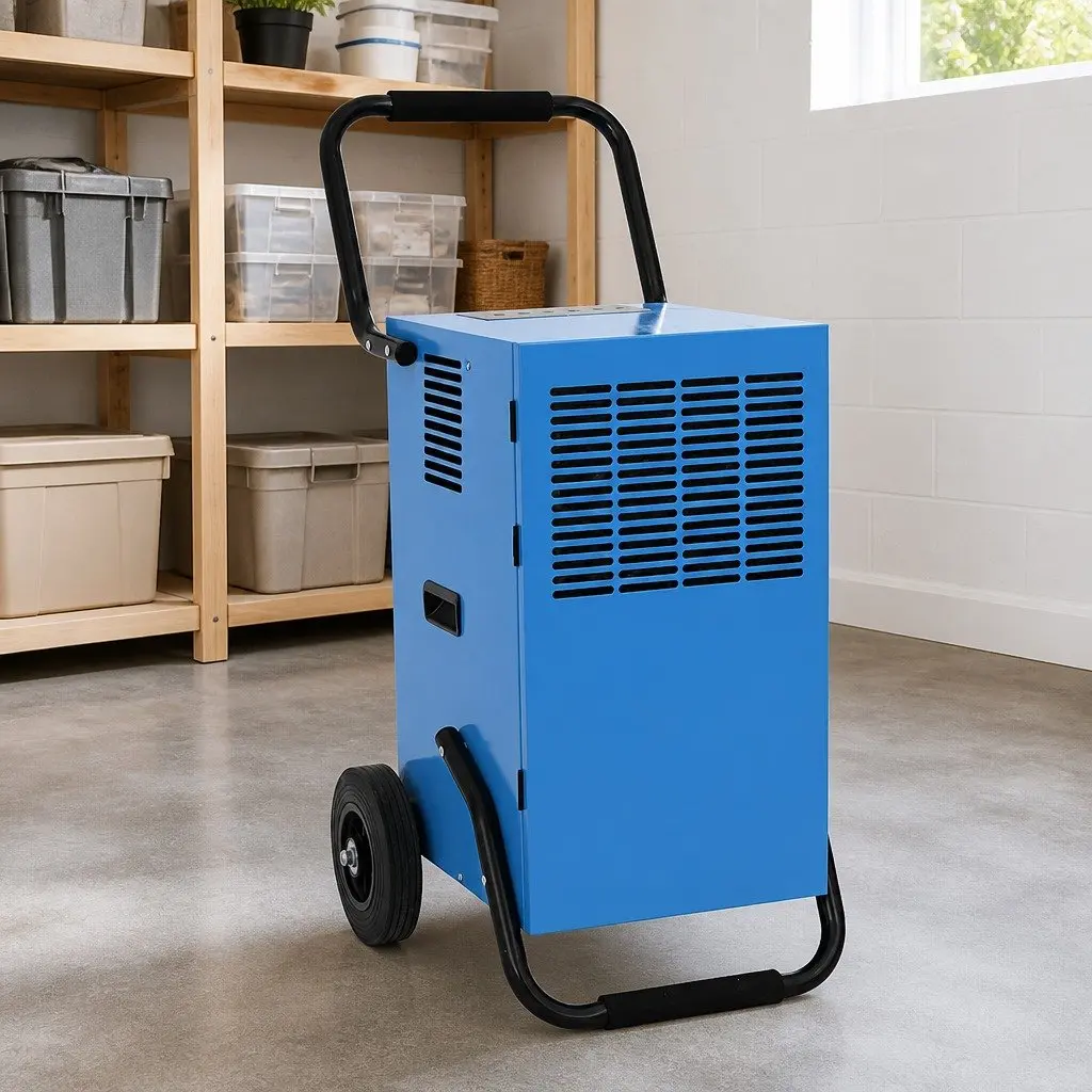 50L Dehumidifier with Hot Gas Defrost and 650W Power