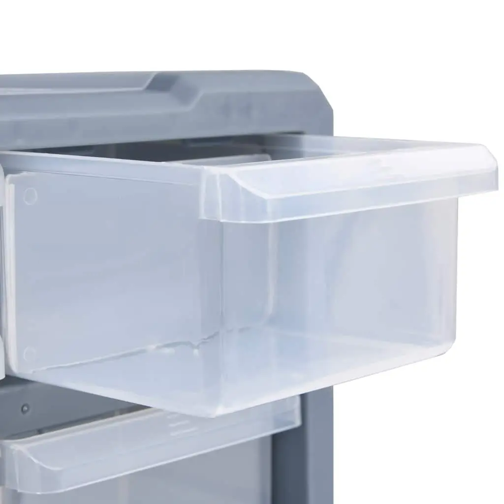 Multi-Drawer Organiser Toolbox with 39 Drawers