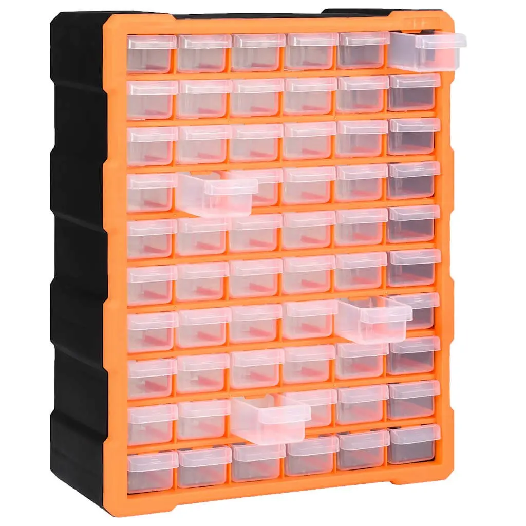 Multi-Drawer Tool Storage Box with 60 Drawers