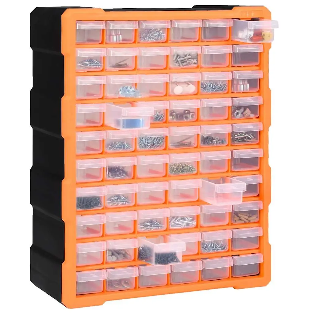 Multi-Drawer Tool Storage Box with 60 Drawers