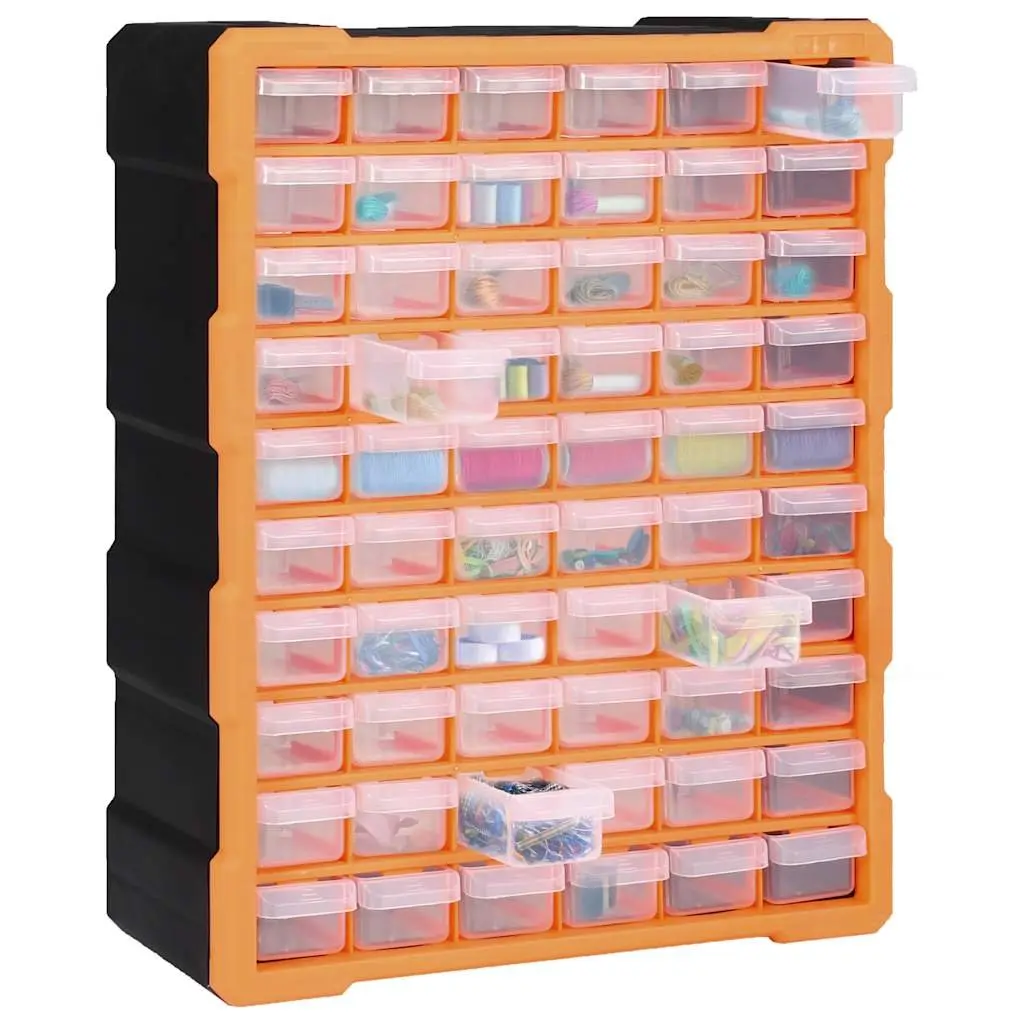 Multi-Drawer Tool Storage Box with 60 Drawers