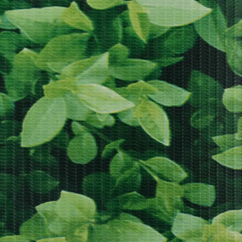 Garden Privacy Screen Fence Roll PVC 35x0.19m Green