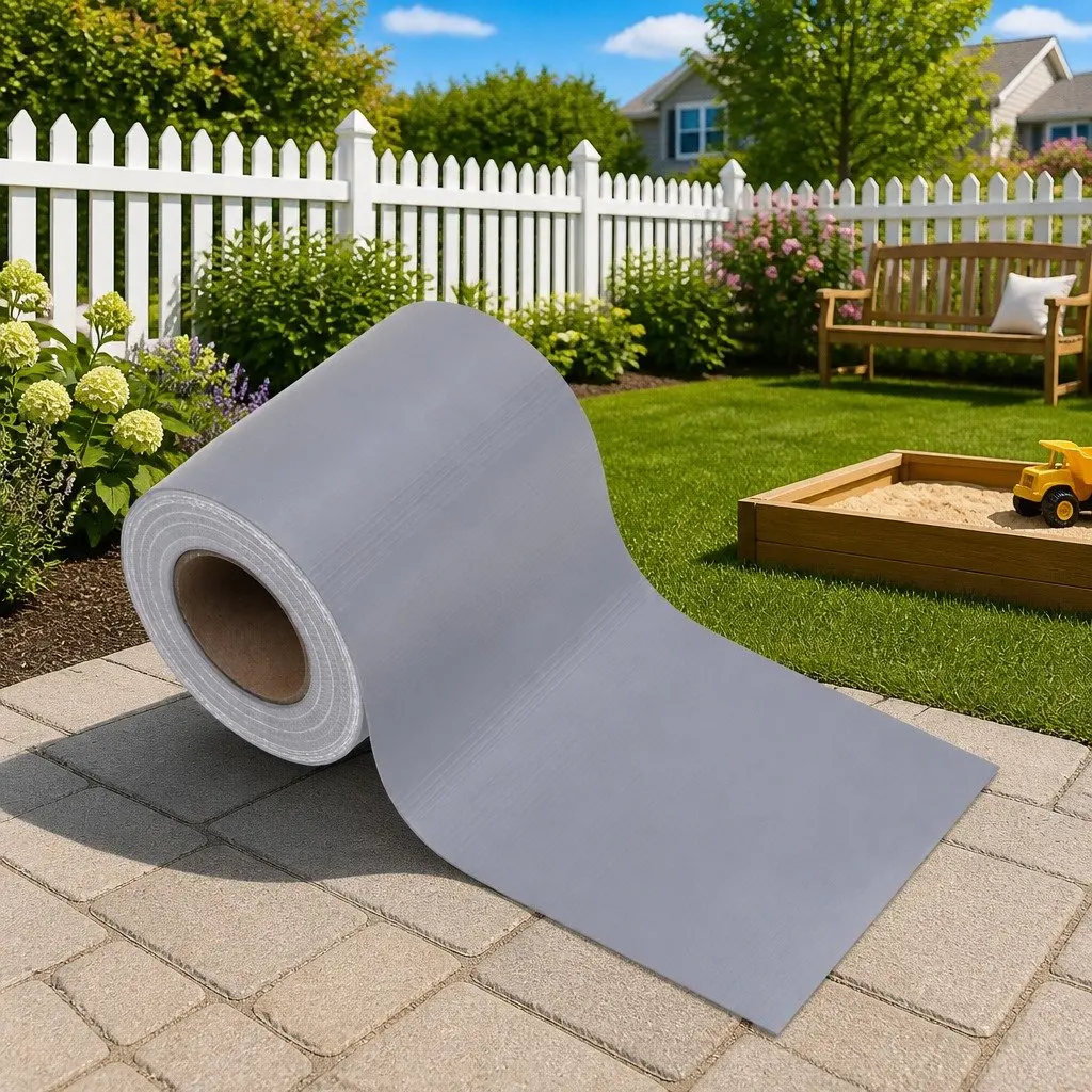 PVC Garden Privacy Screen Roll 35x0.19m Matte Grey
