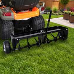 102cm Lawn Aerator for Ride-on Mowers – Durable Tool