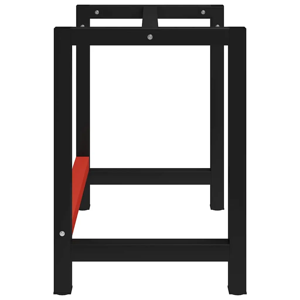 Heavy-Duty Metal Workbench Frame for Custom Workspaces