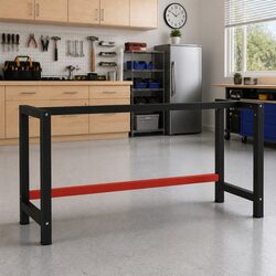Heavy Duty Metal Workbench Frame with Durable Coating